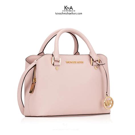túi xách michael kors màu hồng
